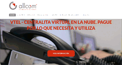 Desktop Screenshot of allcom.es