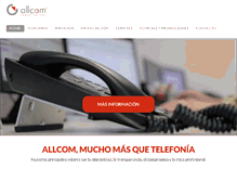 Tablet Screenshot of allcom.es