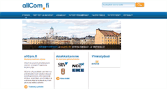 Desktop Screenshot of allcom.fi